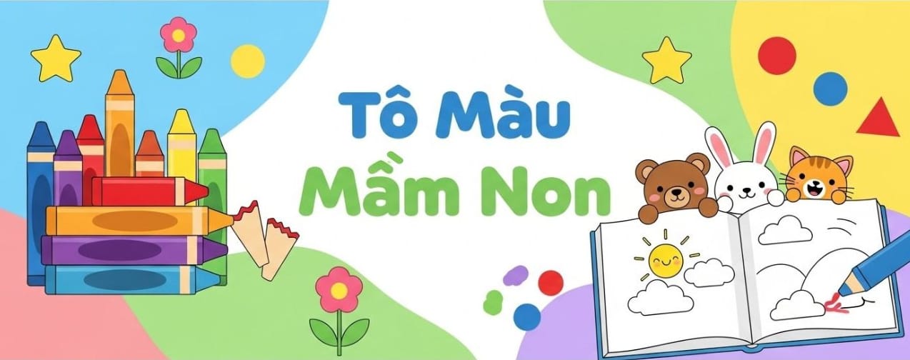 Giới thiệu tô màu mầm non