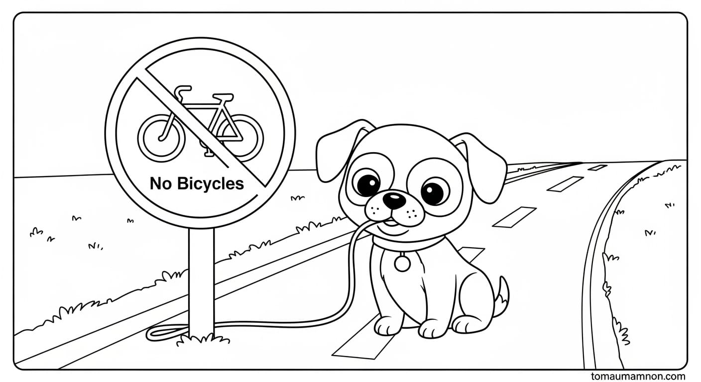 biển báo cấm xe đạp số 8