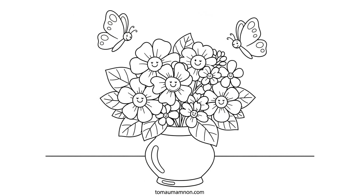 bó hoa ngọt ngào