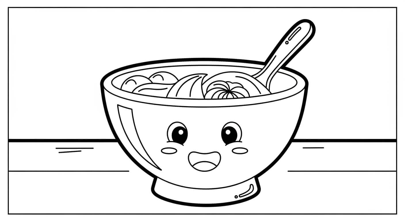 Cái Bát Bát đầy màu sắc