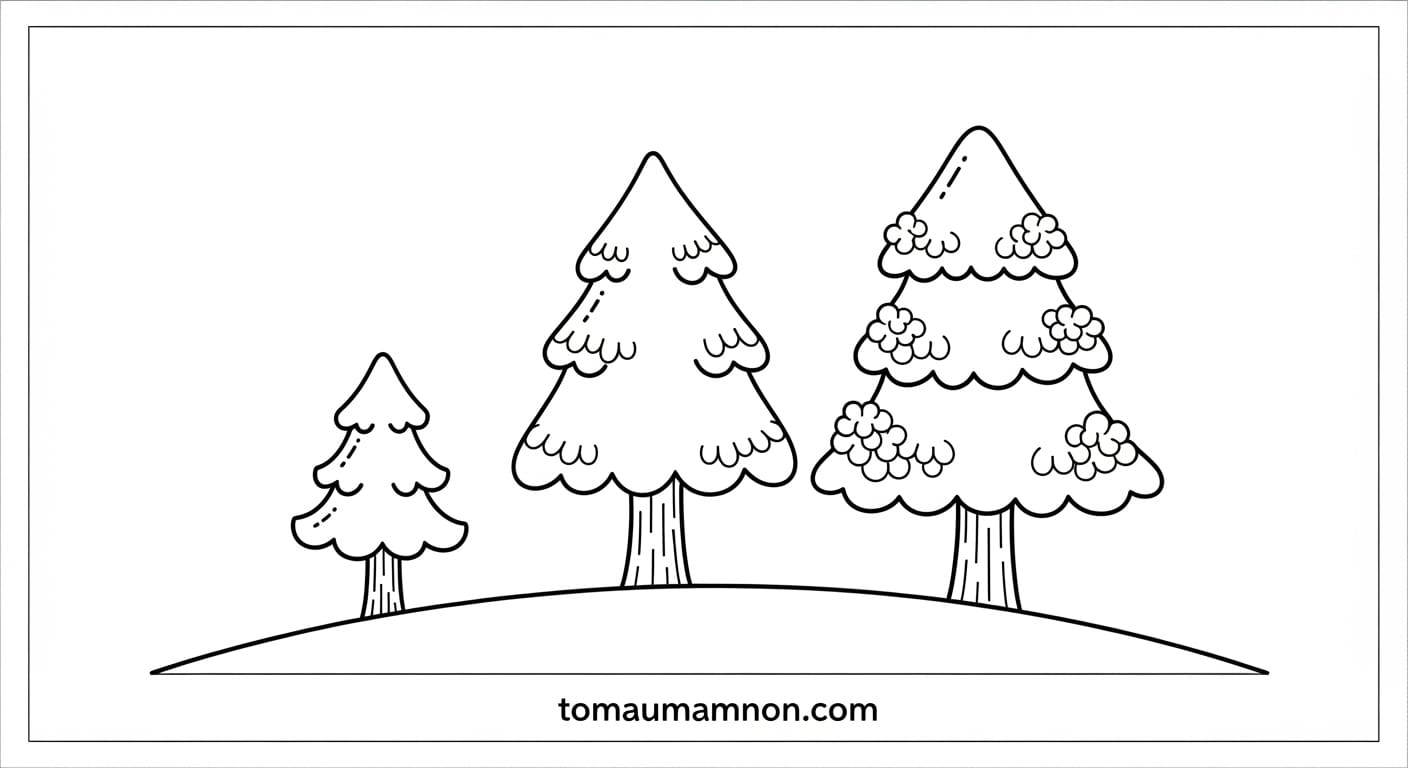 cây thông mùa đông