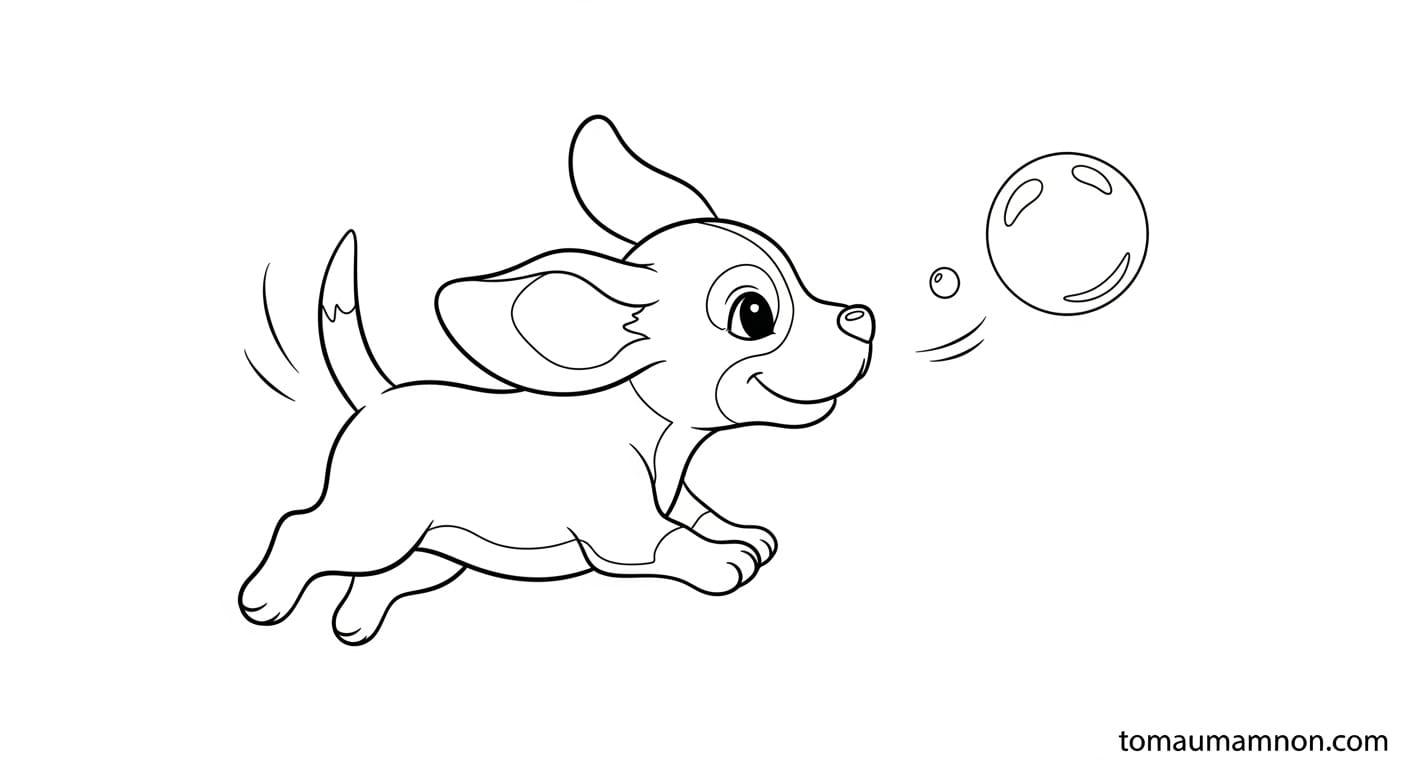 Chó nhí nhảnh và chibi