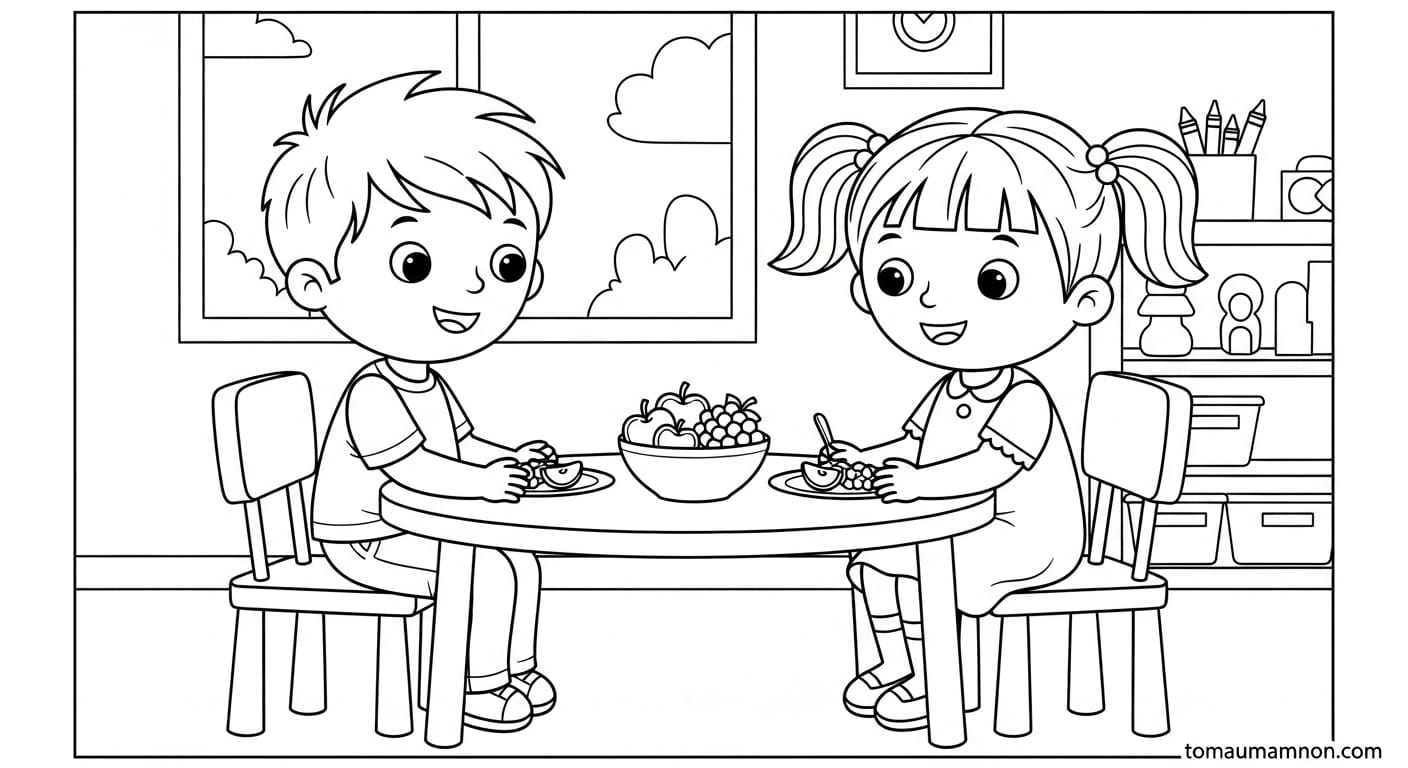 Khu vui chơi với nhiều đồ chơi