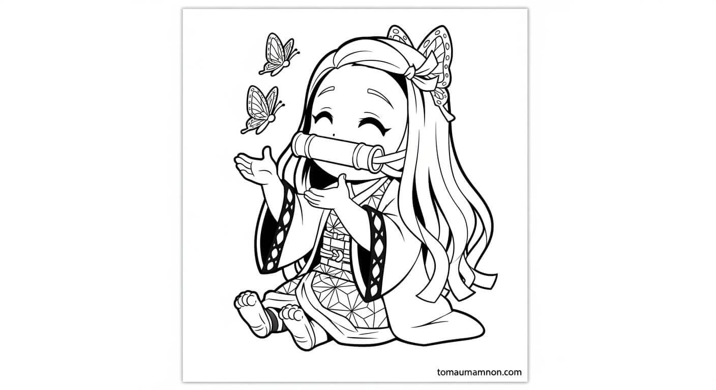 Hình Ảnh Nezuko Cute Nezuko dễ thương