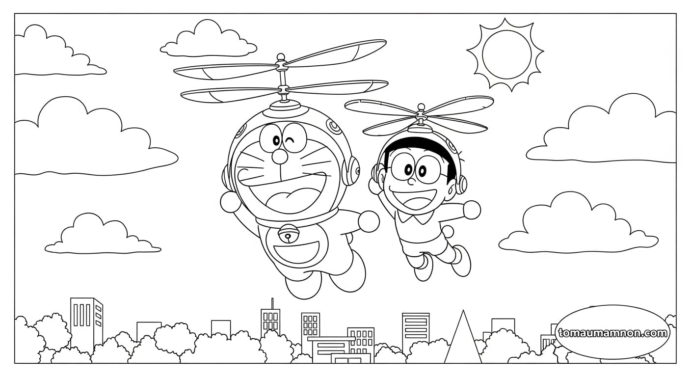 Doremon trong rừng bảo bối