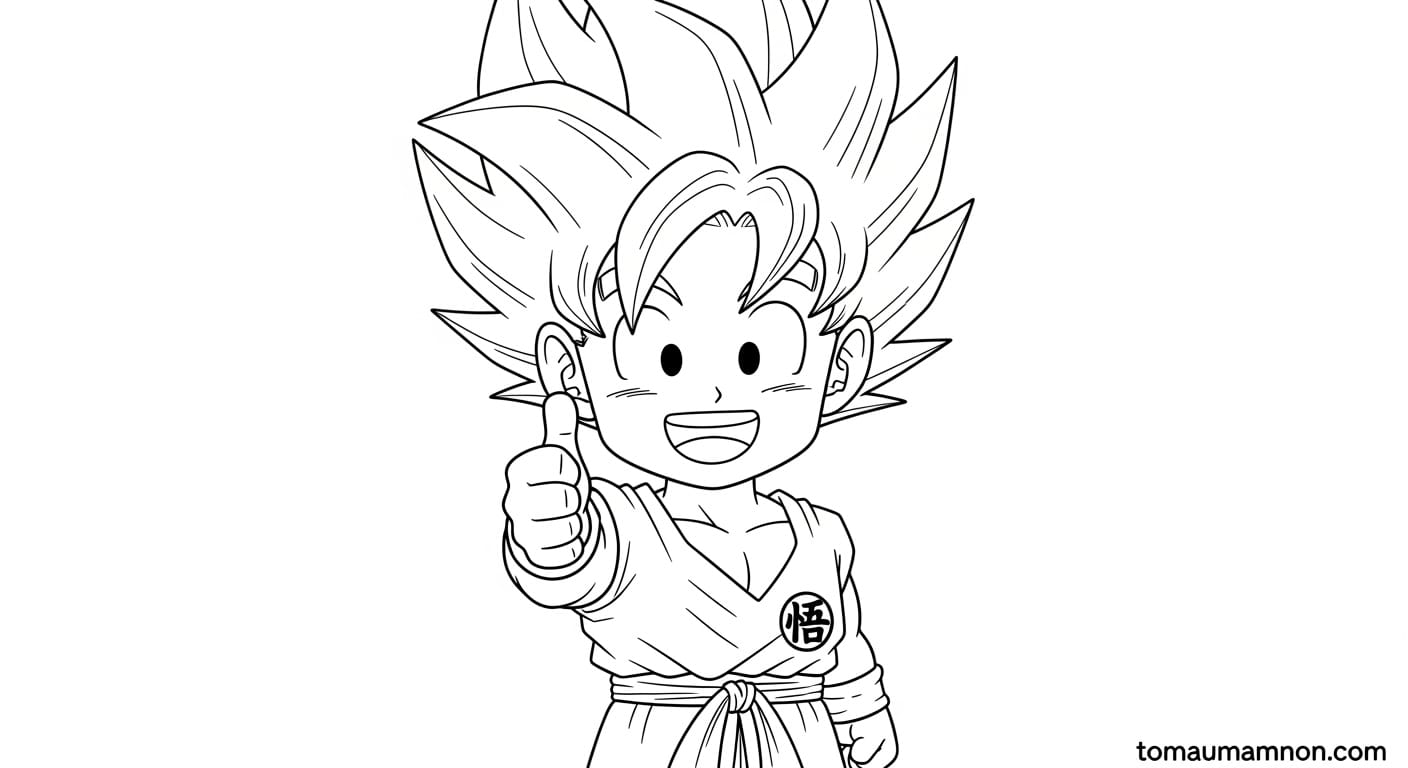 Songoku biến hình sắc xanh độc đáo