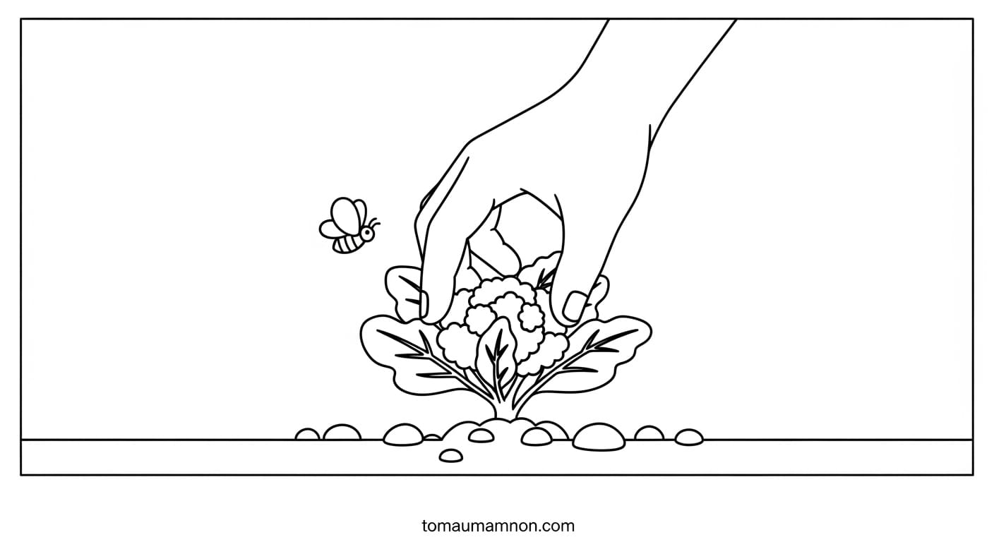 Súp Lơ Baby súp lơ baby hình vẽ vui nhộn