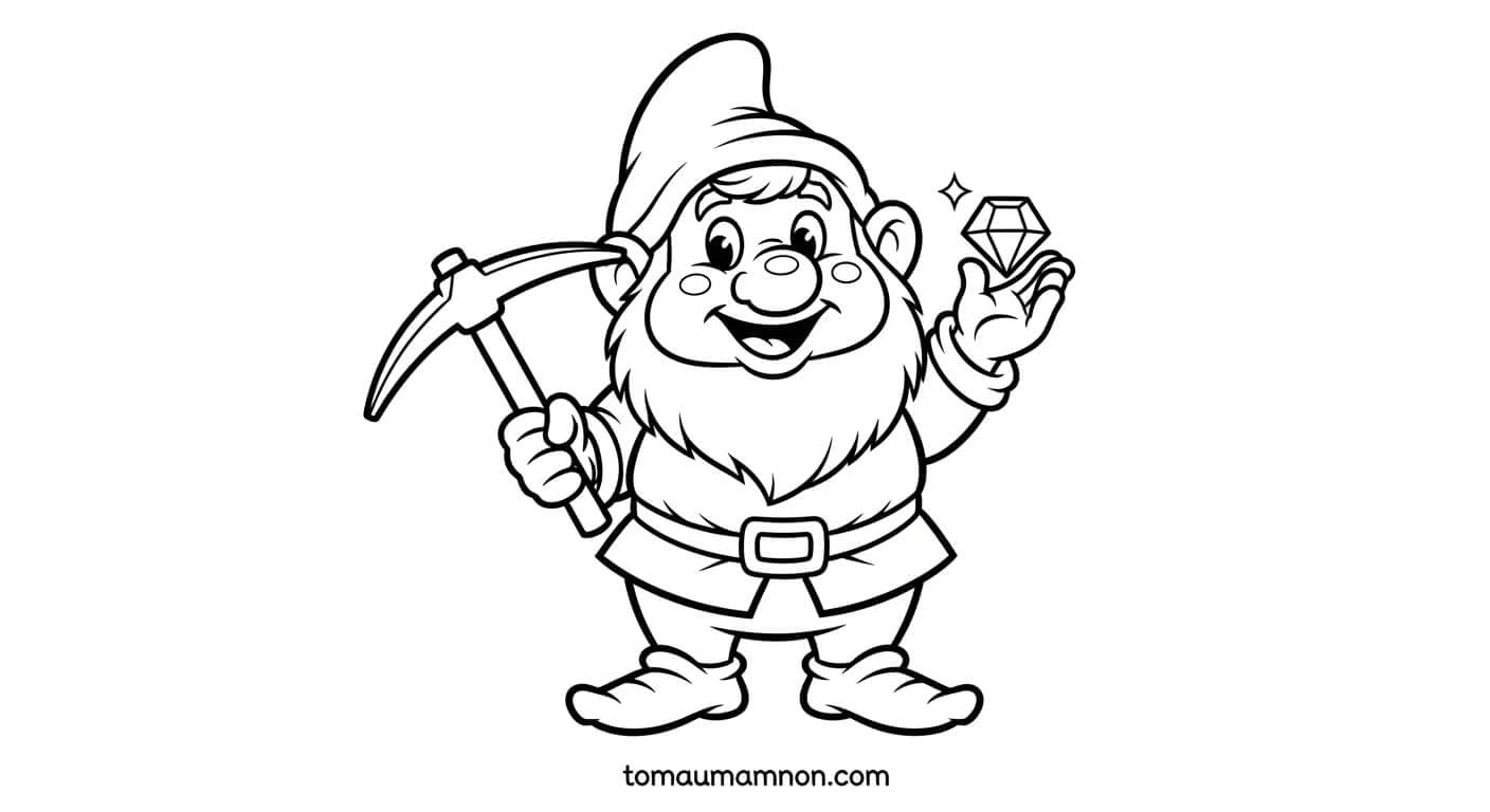 Tô Màu Bạch Tuyết Hình ảnh công chúa Bạch Tuyết