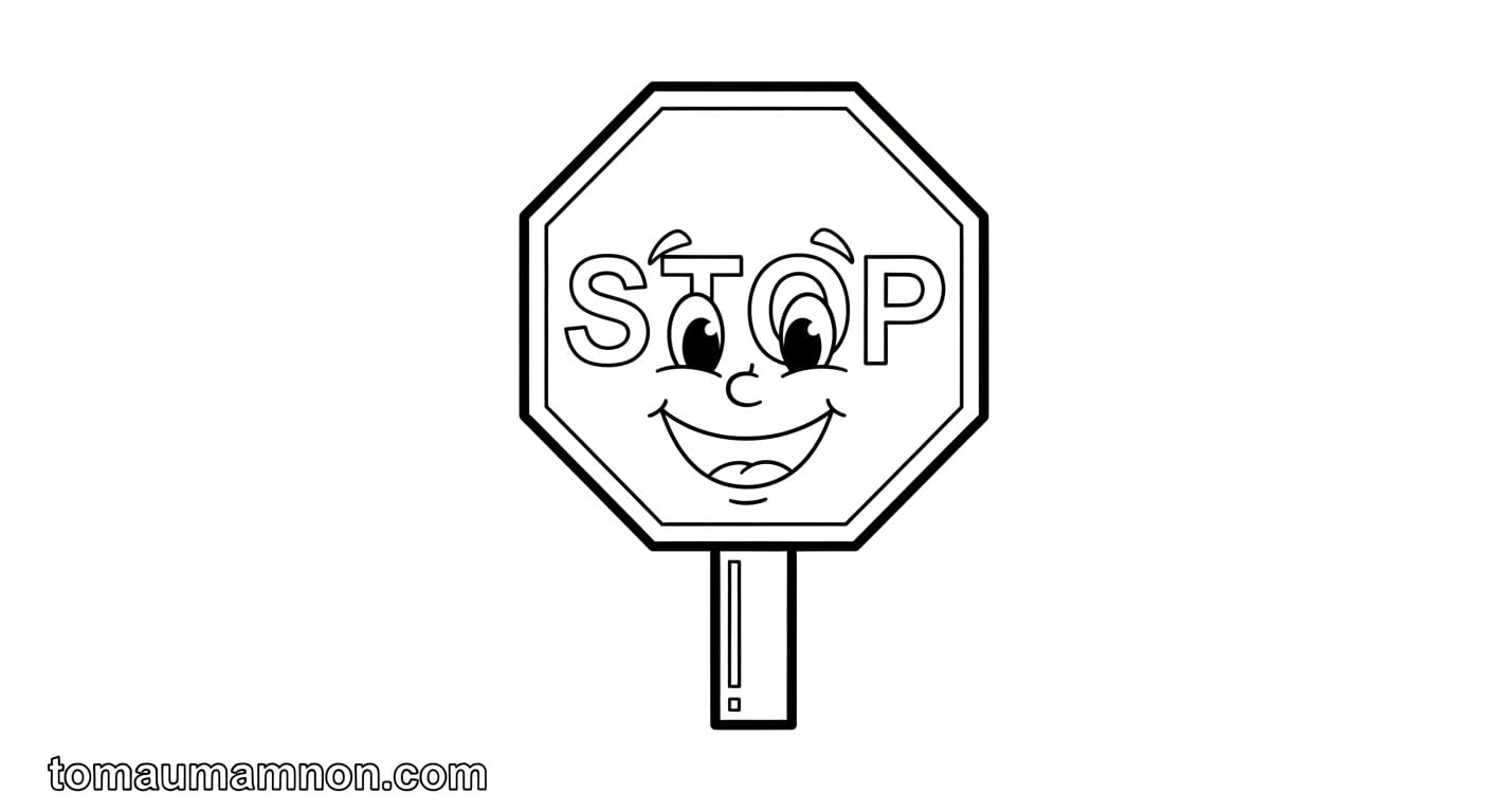 biển báo giao thông đơn giản