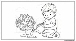 to mau bong hoa hong 1