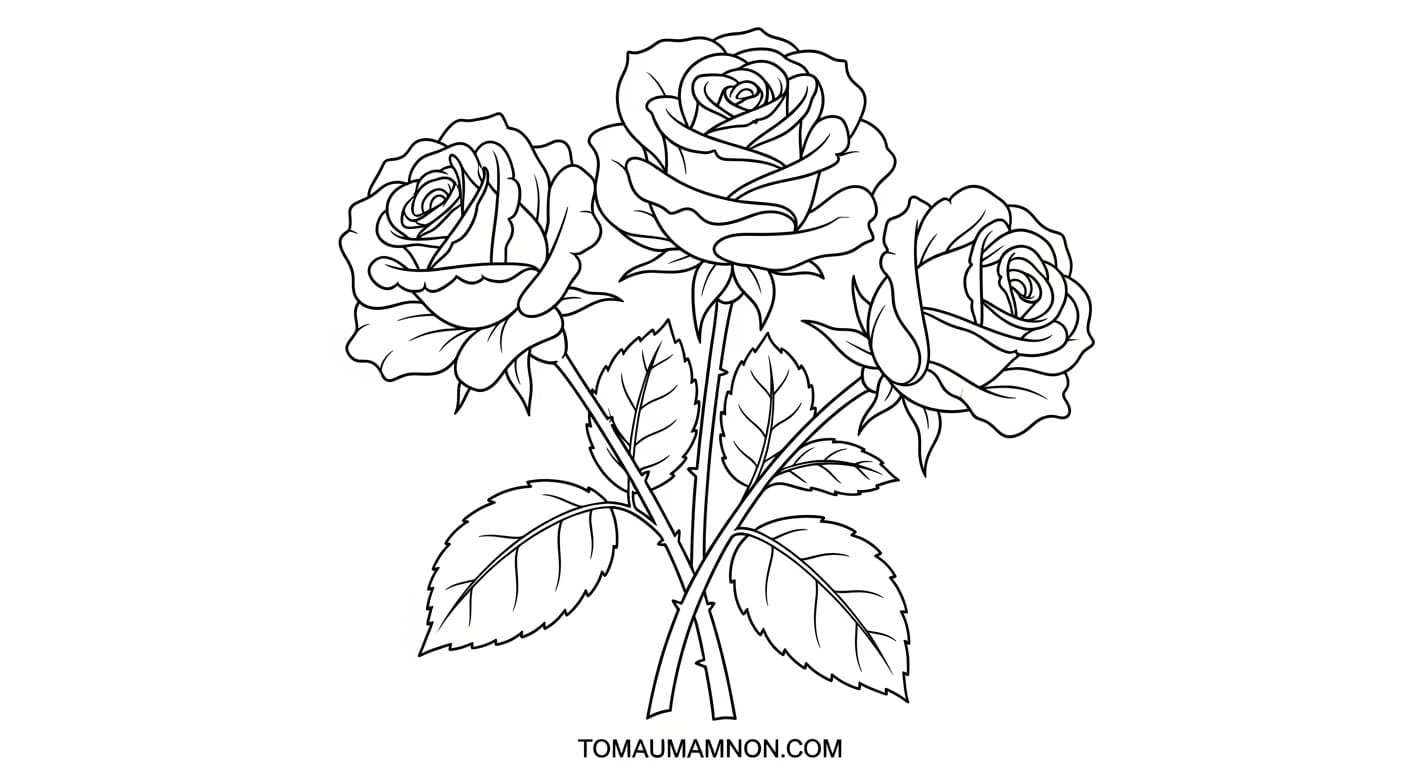 Hoa hồng đơn giản