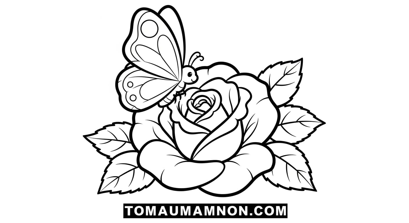 Hoa hồng cách điệu