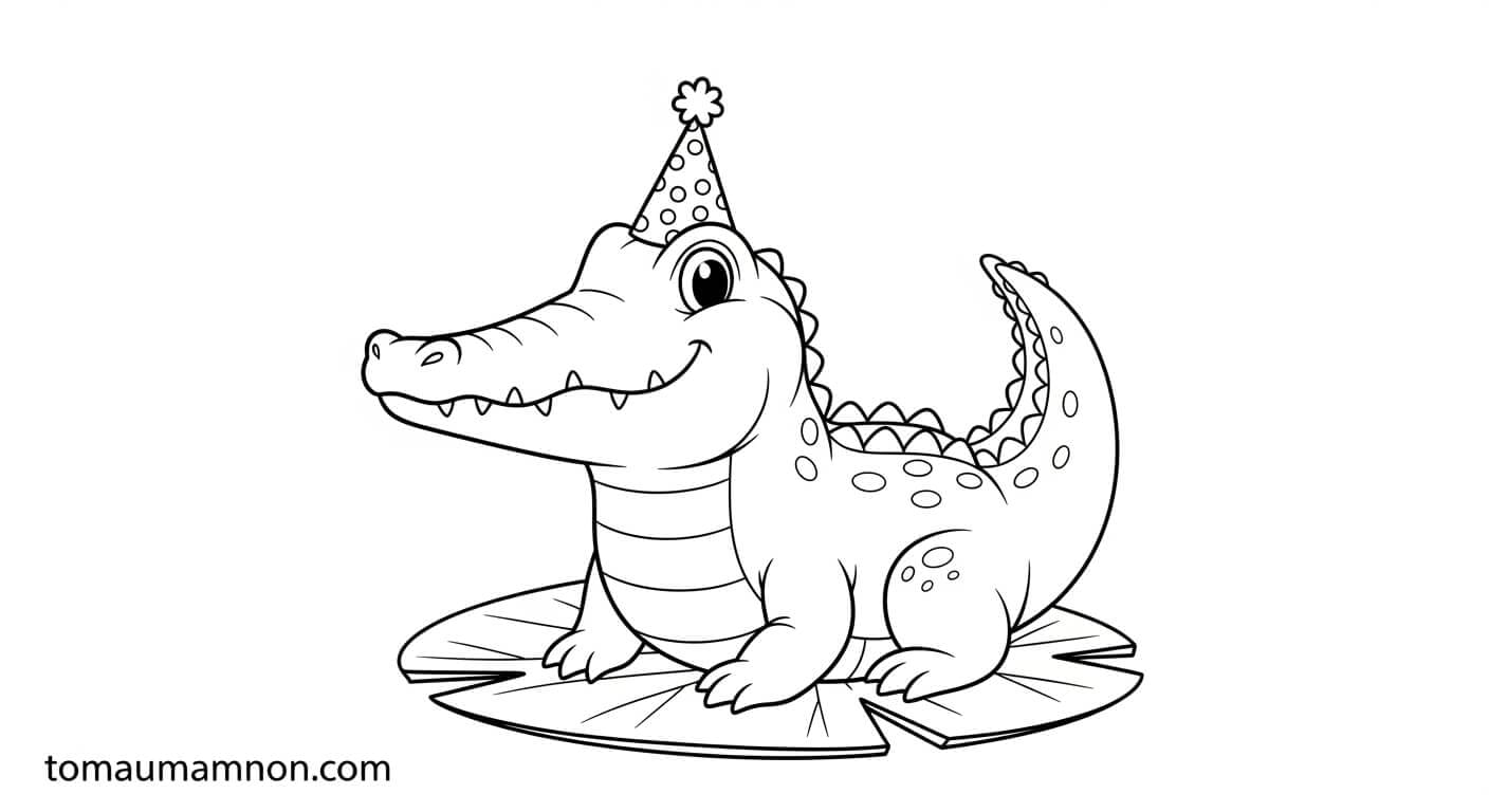 Cá sấu dưới ánh nắng