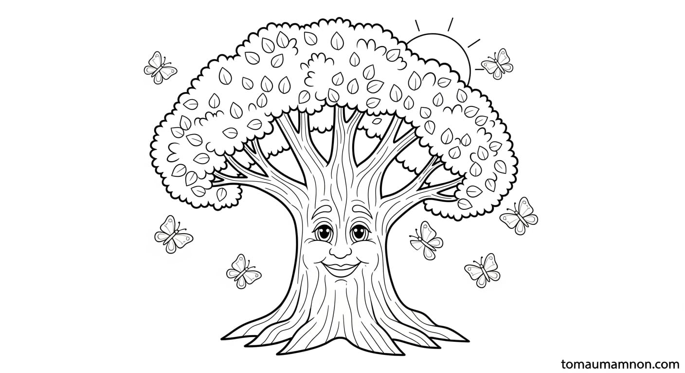 Cây mọc sát hồ