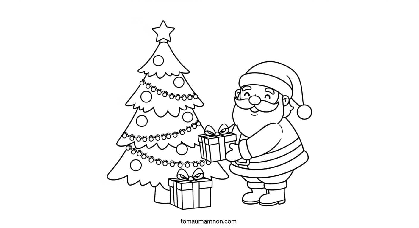 Con trang trí cây thông Noel