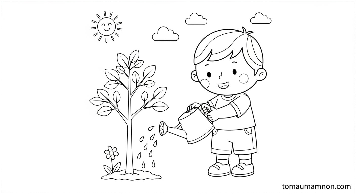 Cây cổ thụ giữa đồng cỏ