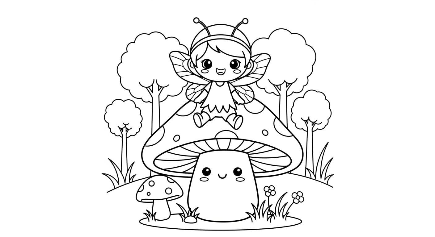 Khuôn mặt chibi dễ thương