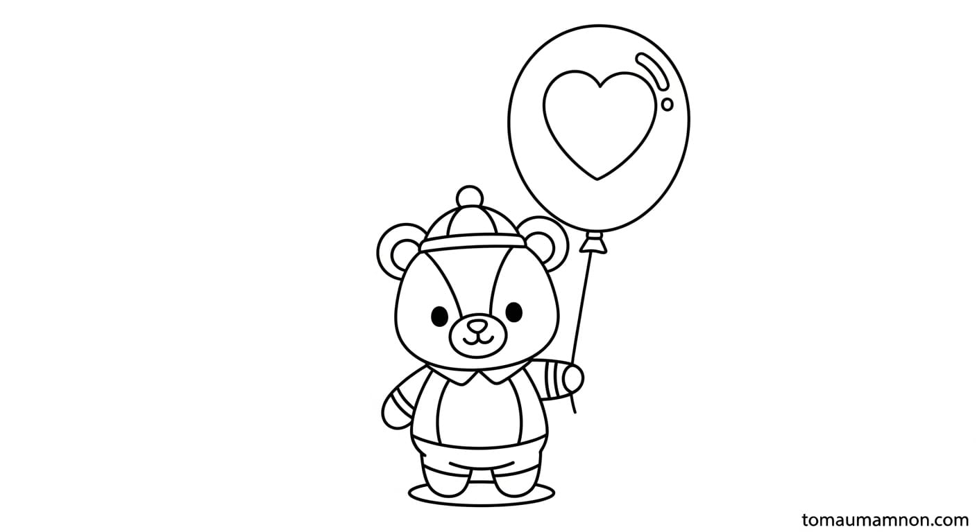 Cô gái chibi cười tươi