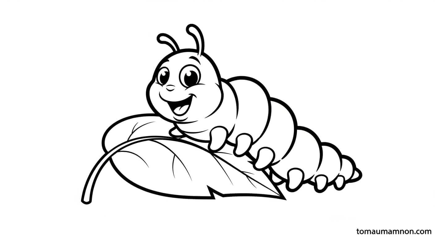 Con sâu đáng yêu