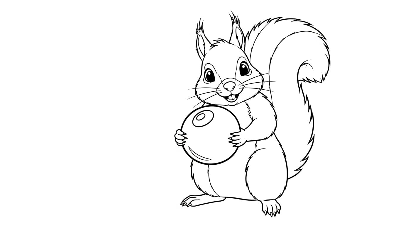 Sóc trên cành cây