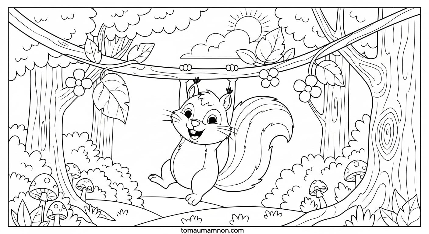 Sóc với hạt dẻ