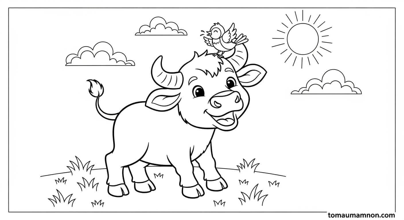 Con trâu đơn giản