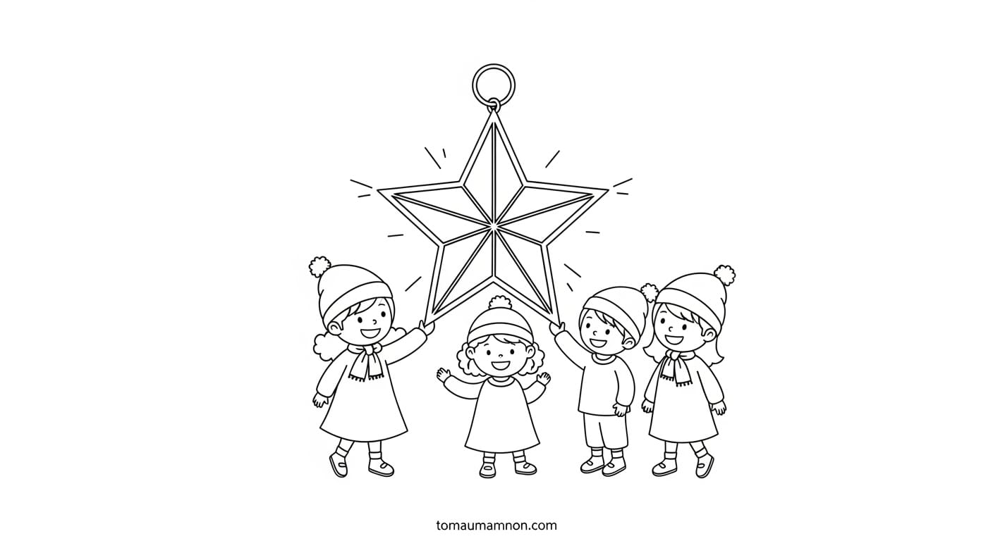 tranh đèn ông sao 2