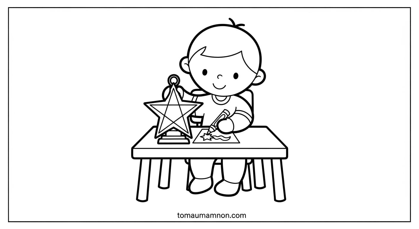 tranh đèn ông sao 4