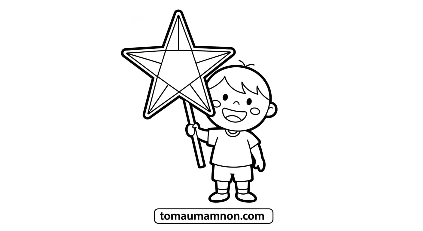 tranh đèn ông sao 1