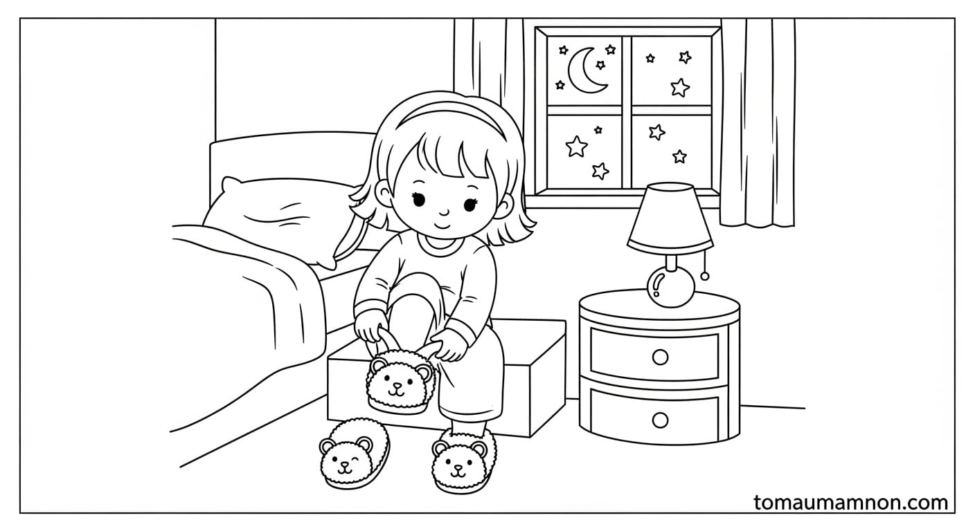 đôi dép dễ thương