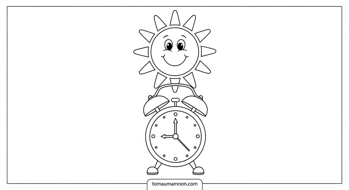 Đồng hồ với số nổi bật