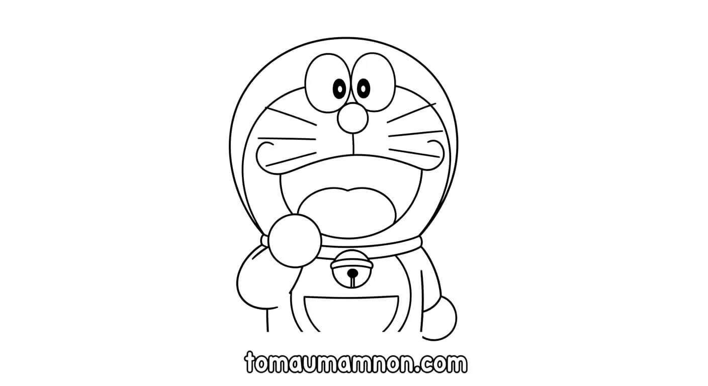 Tô Màu Doremon Và Doremi Doremon và Doremi chào