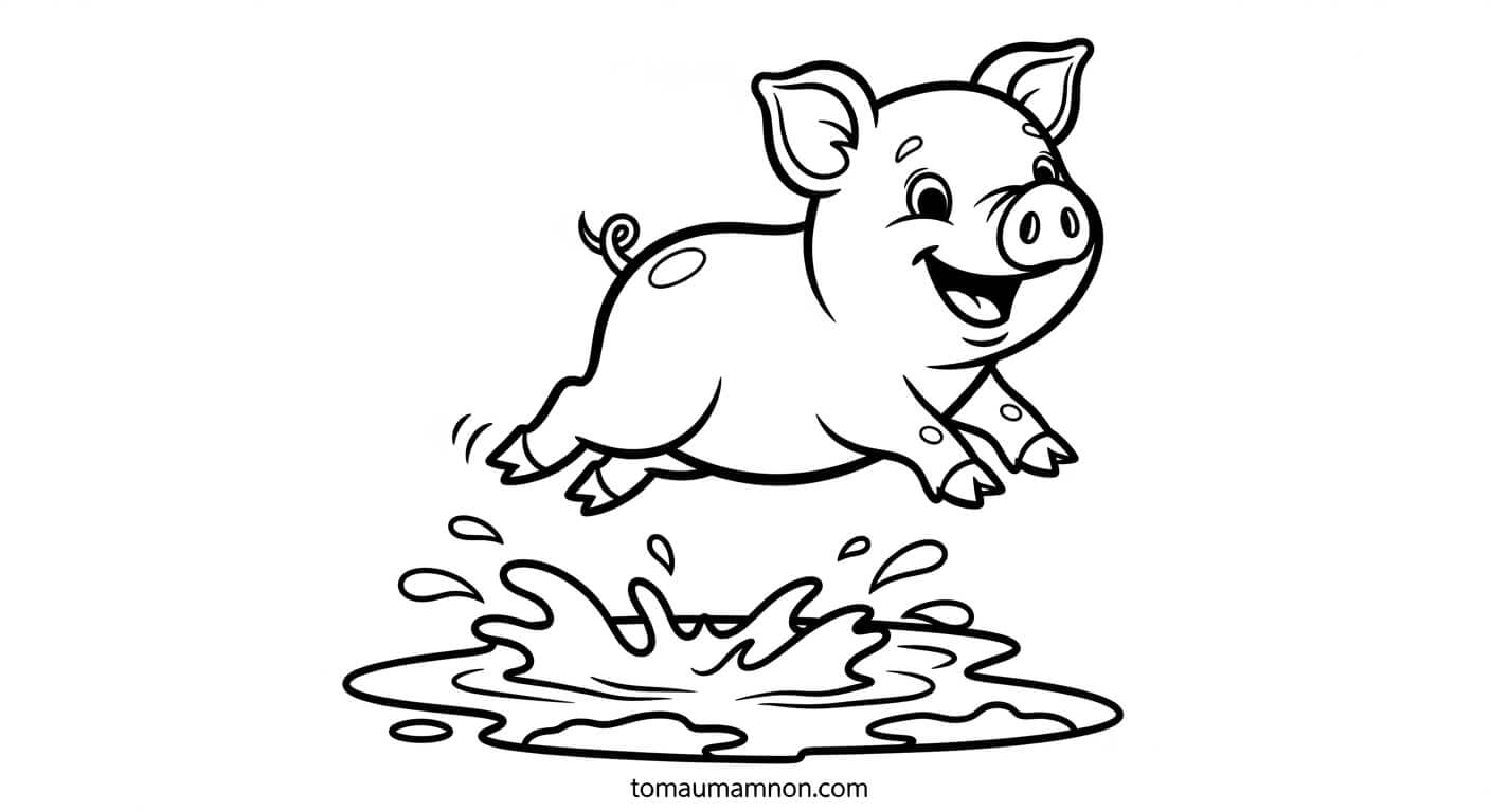 Tô Màu Heo Peppa heo peppa và gia đình