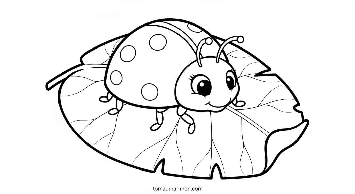 trẻ em tô màu cái lá