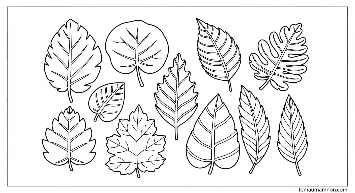 những chiếc lá mùa thu