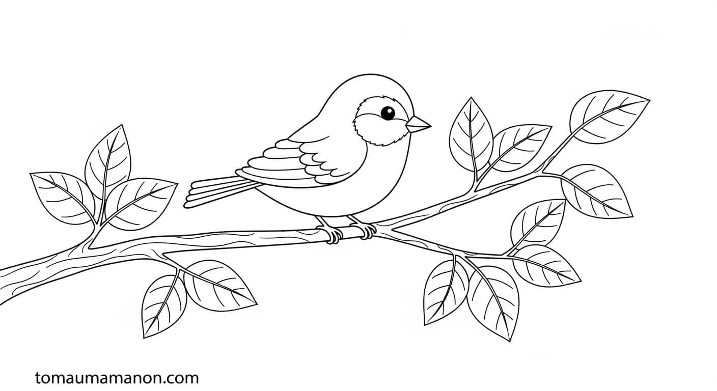 trẻ em vui vẻ tô màu lá