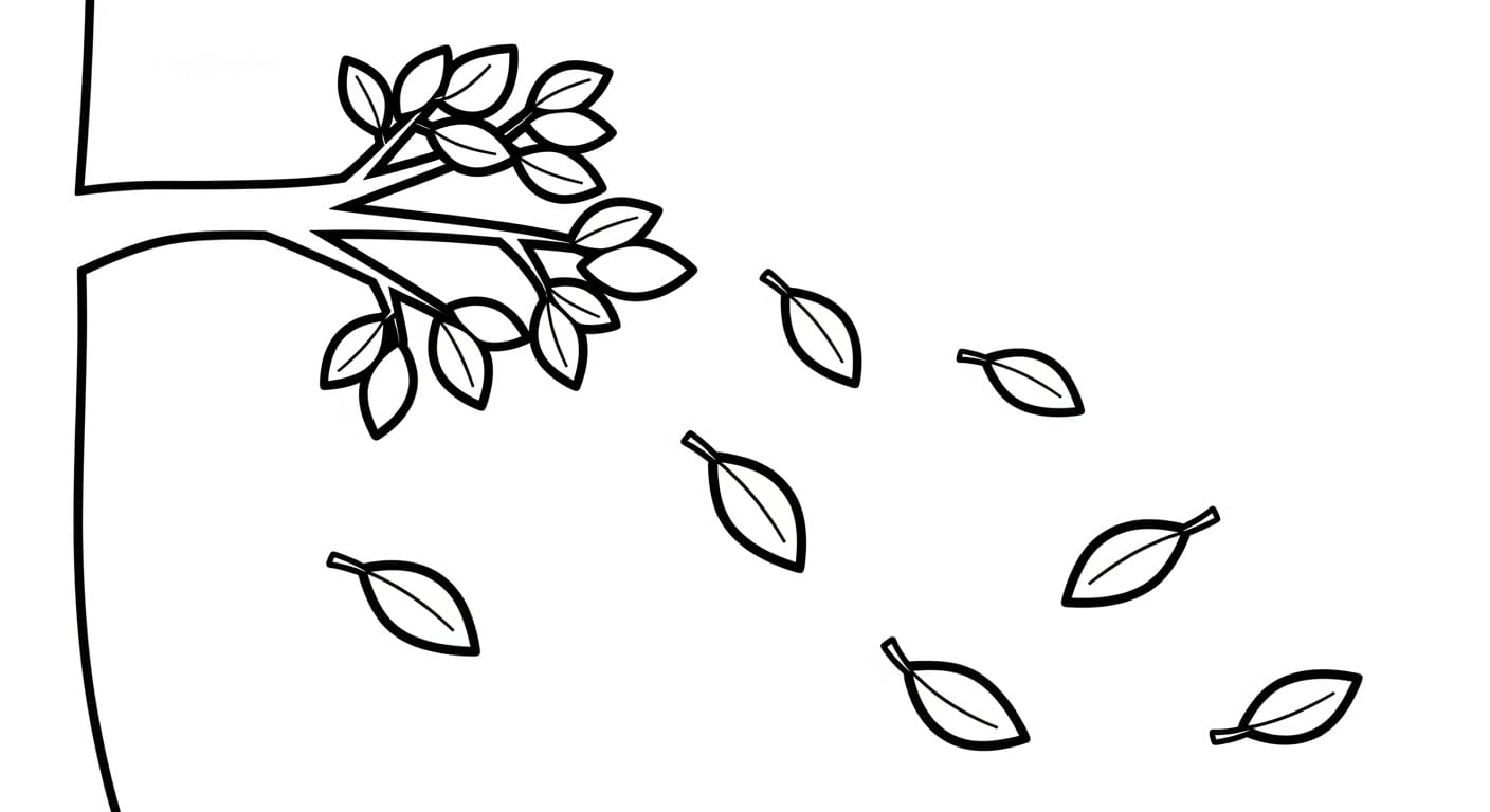 Tranh lá cây bàng