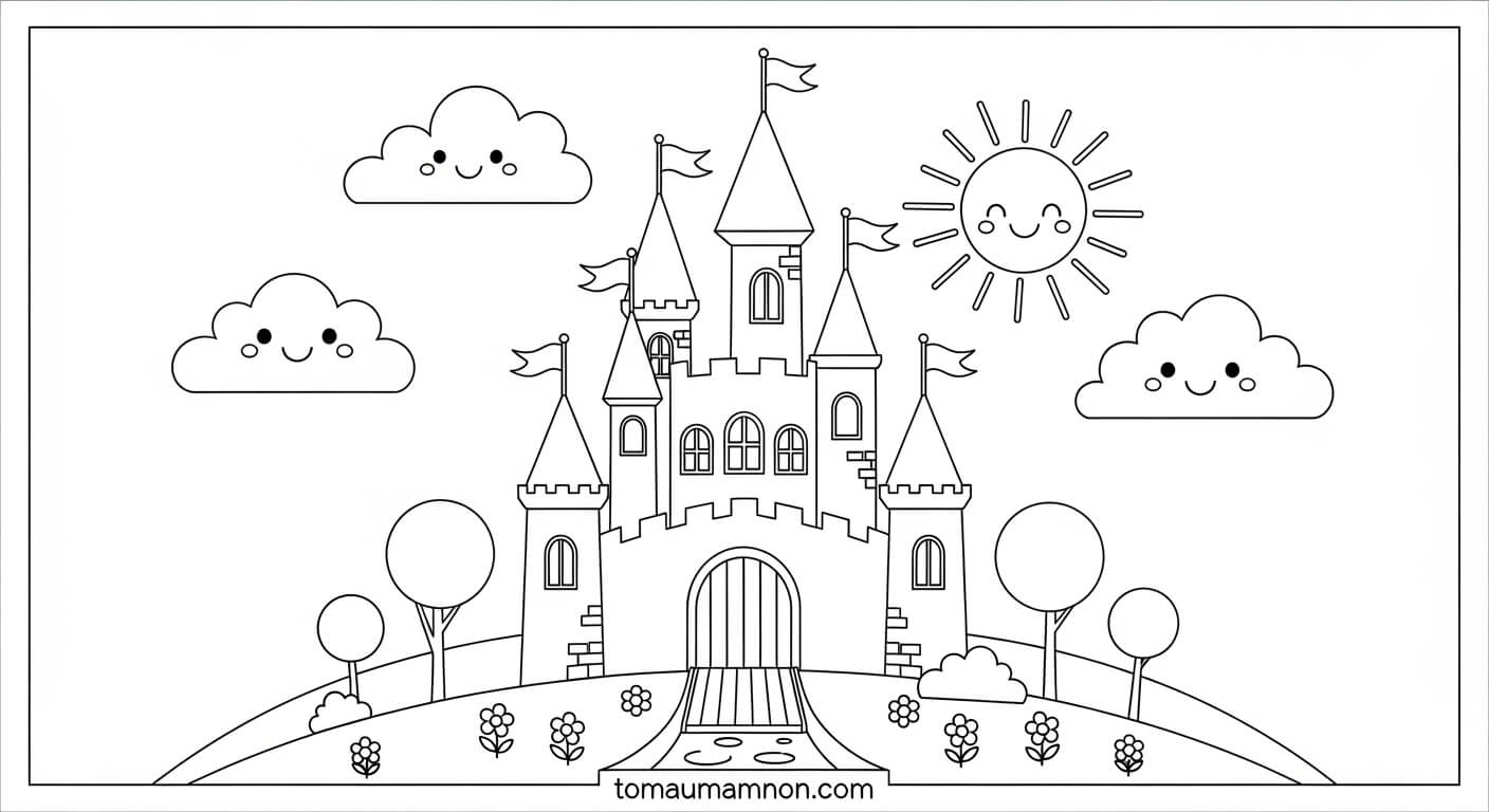 lâu đài lộng lẫy