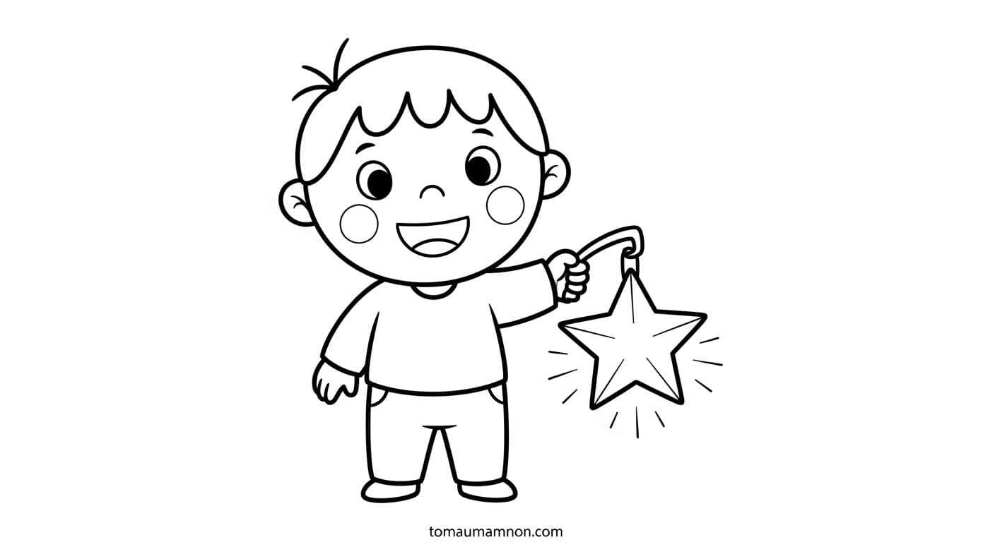 Tô Màu Lồng Đèn lồng đèn đầy màu sắc