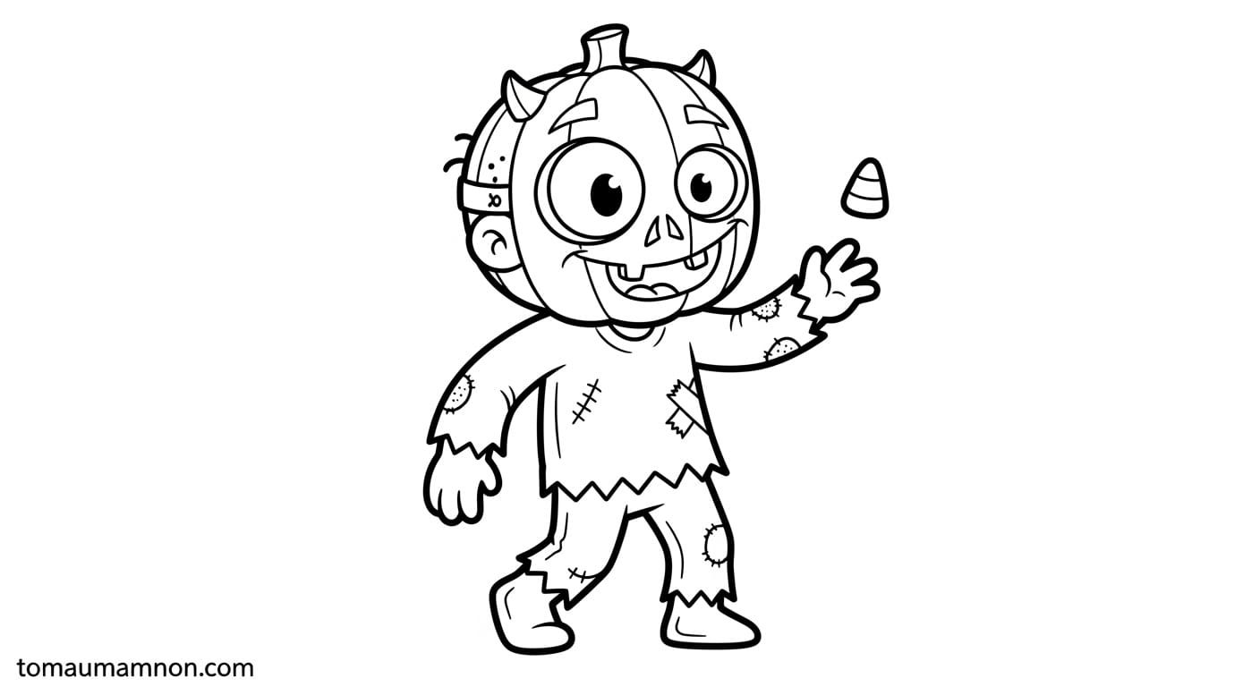 Tô Màu Mặt Nạ Halloween mặt nạ dơi