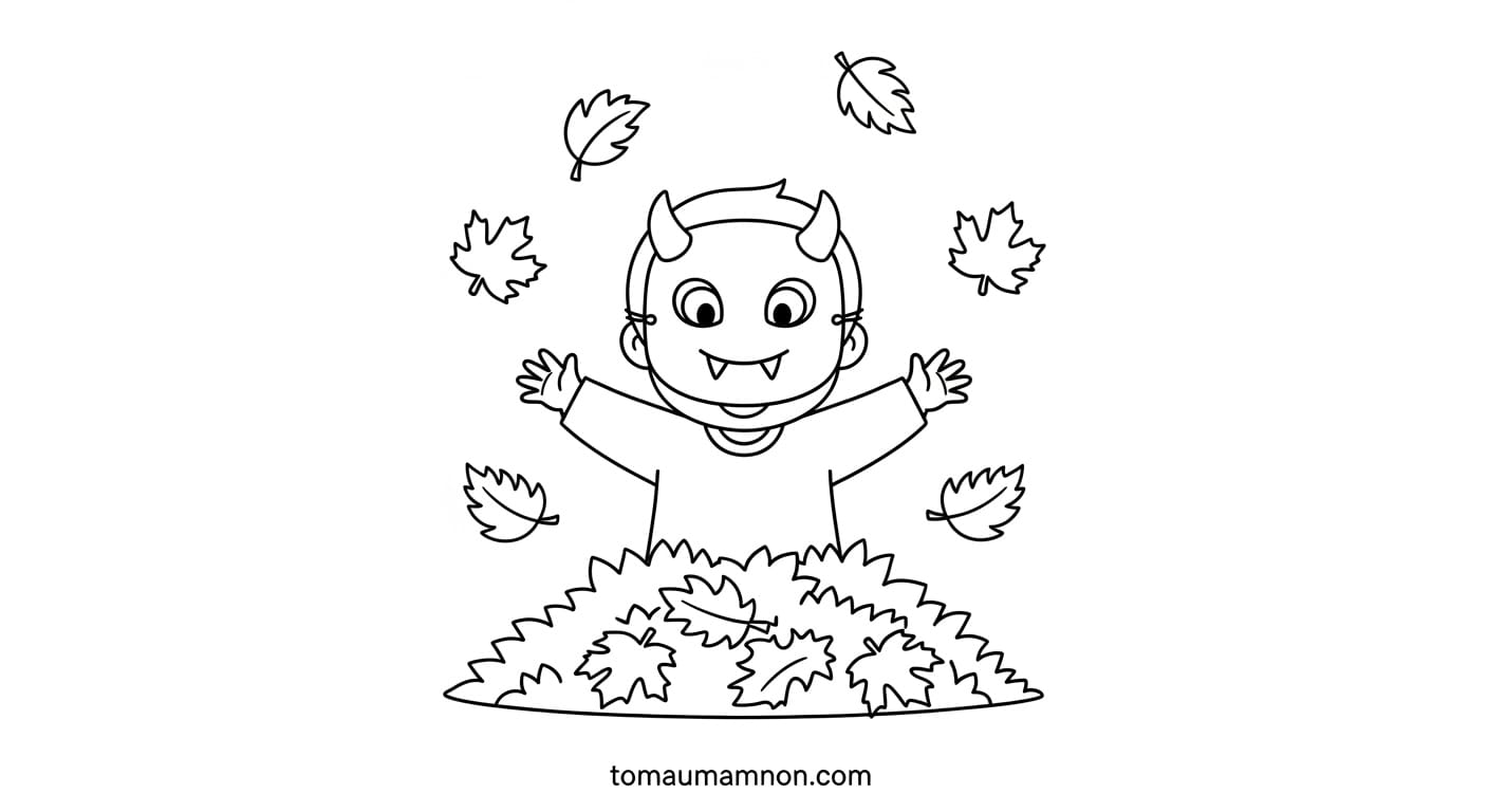 Tô Màu Mặt Nạ Halloween mặt nạ mèo đen