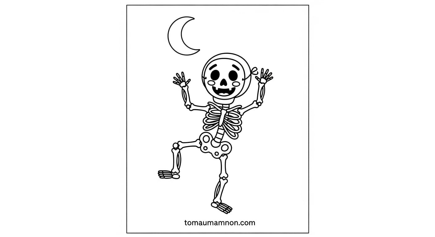 Tô Màu Mặt Nạ Halloween mặt nạ bí ngô