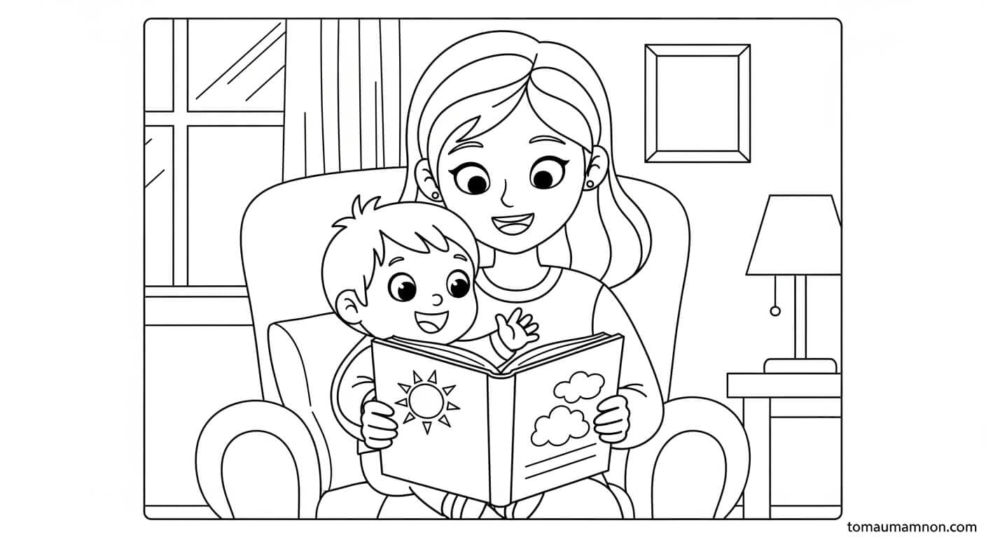 Mẹ và bé nắm tay nhau