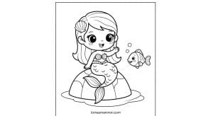 to mau nang tien ca chibi 1