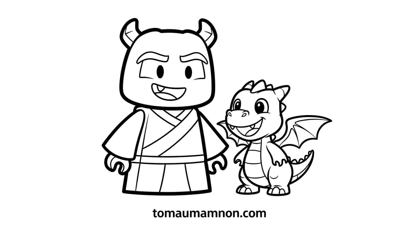 Tô Màu Ninjago hình ảnh ninjago