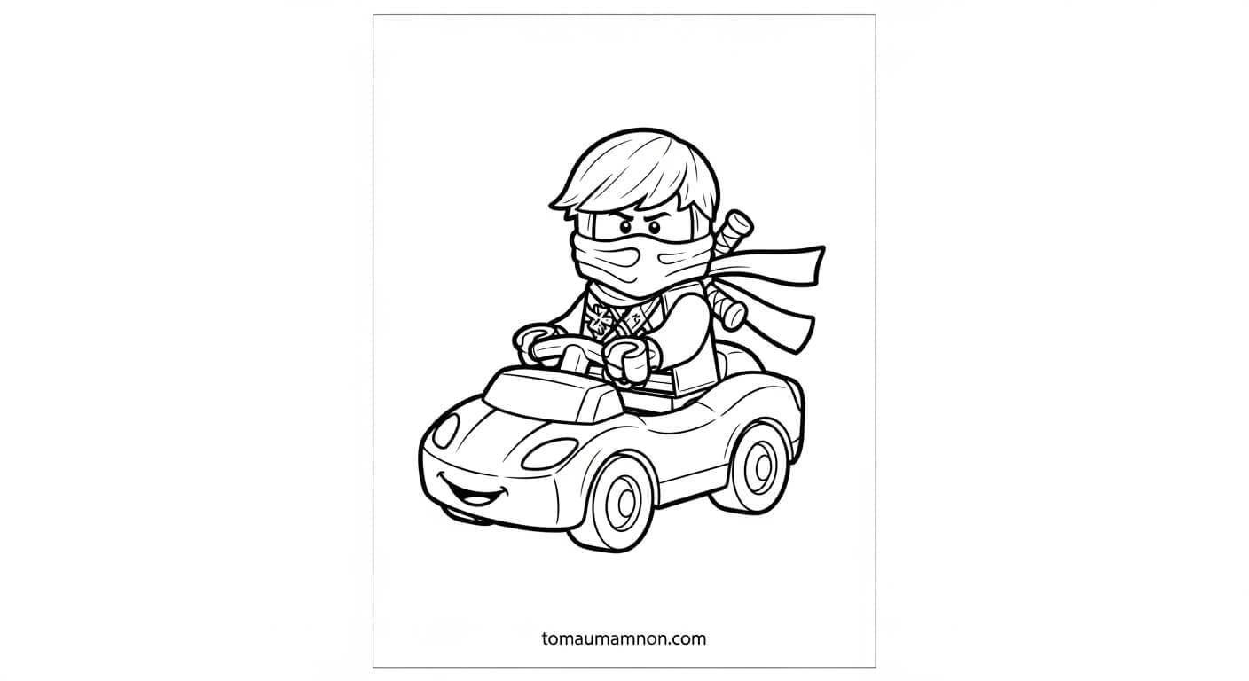 Tô Màu Ninjago hình ảnh ninjago