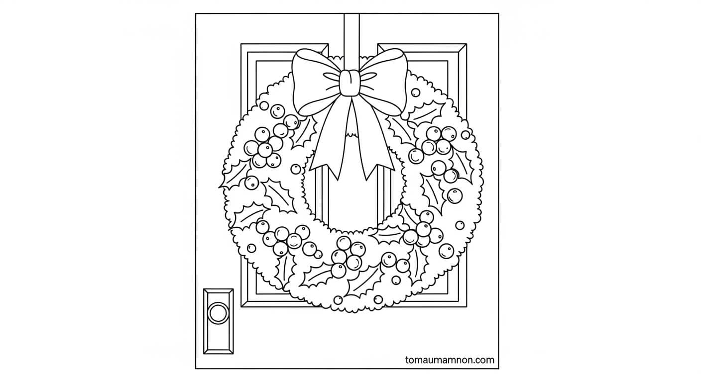 Tô Màu Noel ngôi sao giáng sinh