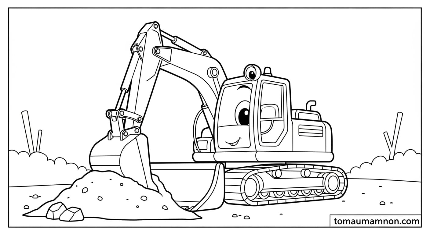 Tô Màu Ô Tô xe cảnh sát tô màu