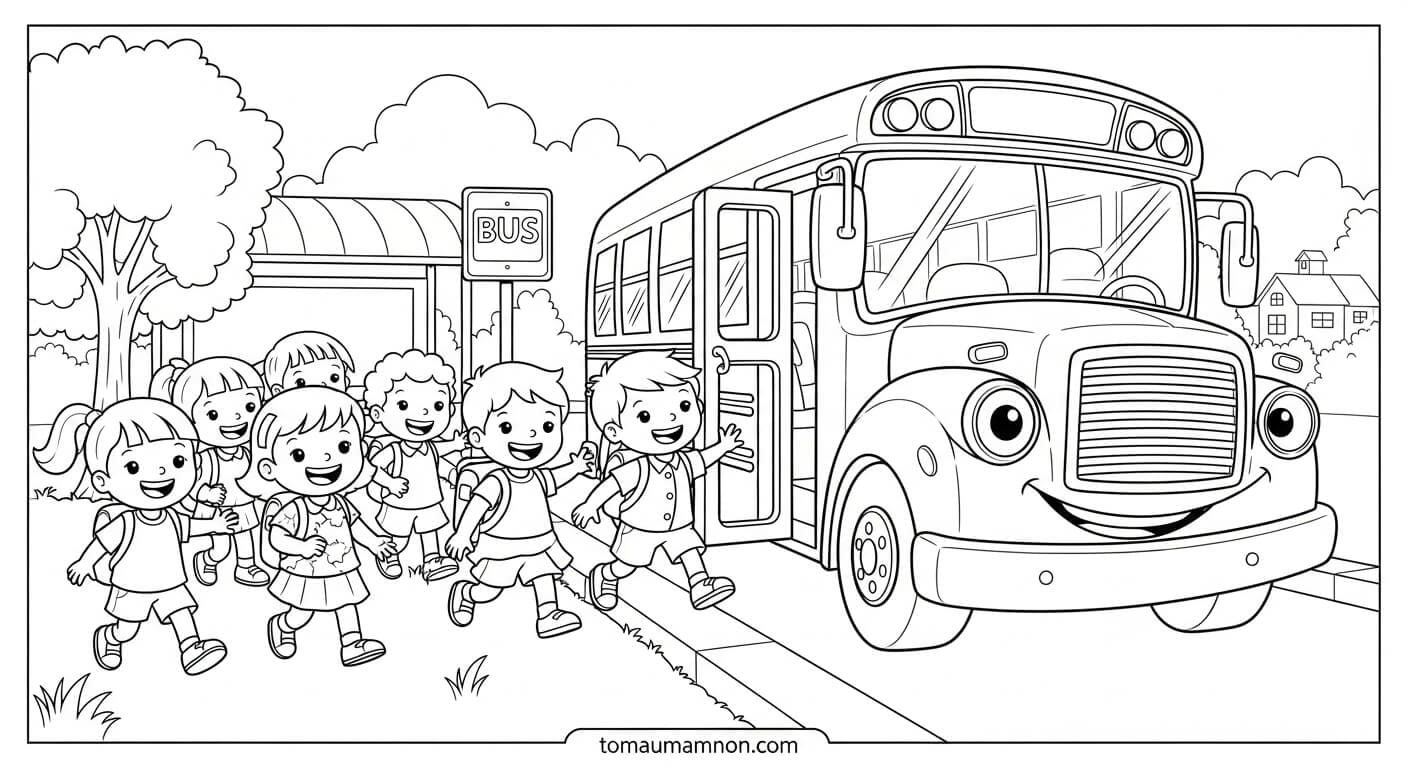 Tô Màu Phương Tiện Giao Thông Máy bay trên bầu trời