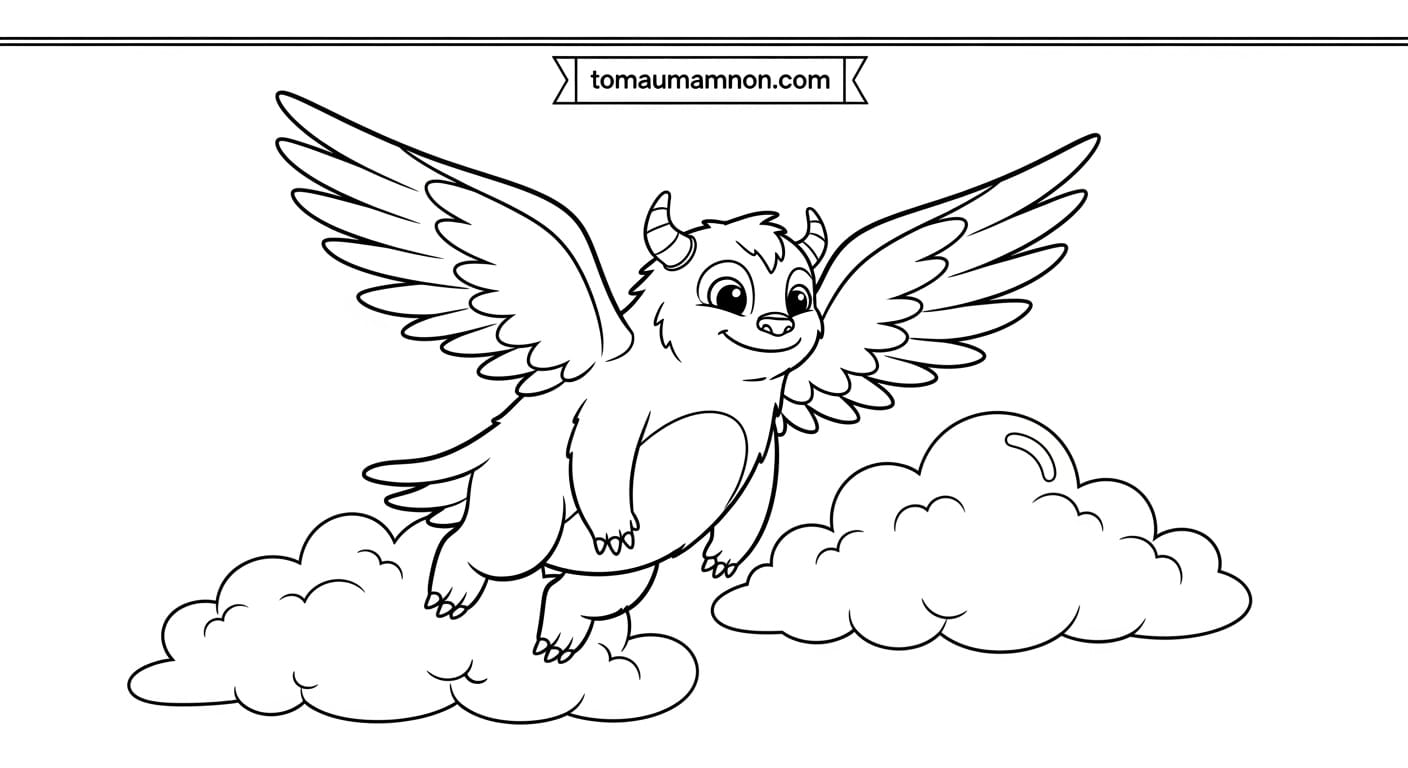 Tô Màu Pokemon Huyền Thoại Pokemon huyền thoại bay lượn